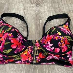 Revamped by Sirens Pretty Floral Bra Shirt 36C BV1